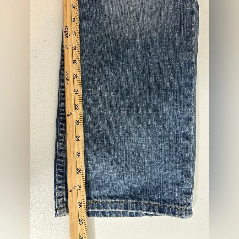 Levis Mens 569 Blue Denim Straight Leg Jeans Size 36x30